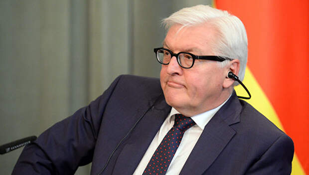 Министр иностранных дел  Германии Франк-Вальтер Штайнмайер. Архивное фото