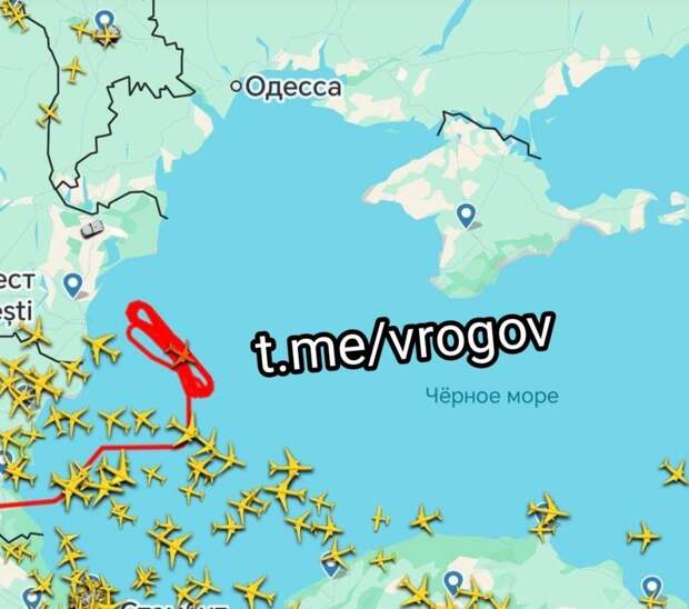 Владимир Рогов: Об активности авиации НАТО у берегов Крыма