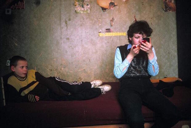 Семья Яковлевых, Москва, 1993 год 90-е, ностальгия, социальные проекты, фотопублицистика