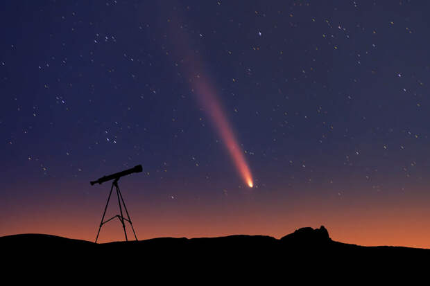 Астроном Алексеев: во второй половине апреля в небе появится комета Panstarrs