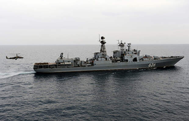 Большой противолодочный корабль Северного флота "Вице-адмирал Кулаков"