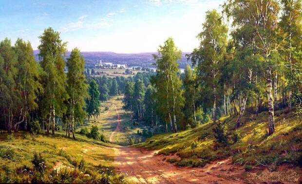 Русский пейзаж от Сергея Басова. Русский пейзаж от Сергея Басова.
