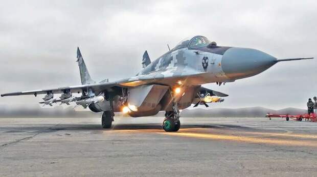 МиГ-29 ВВС Украины. Изображение Military Watch. 