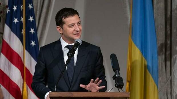Президент Украины Владимир Зеленский во время рабочего визита в США. 24 сентября 2019