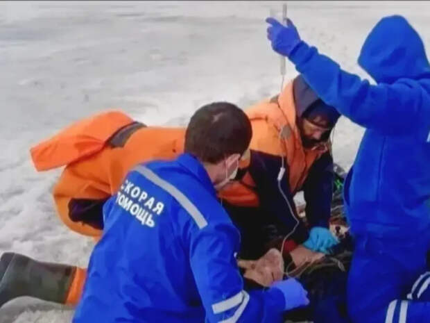 Спортсмен по сноукайтингу едва не погиб на Новосибирском водохранилище