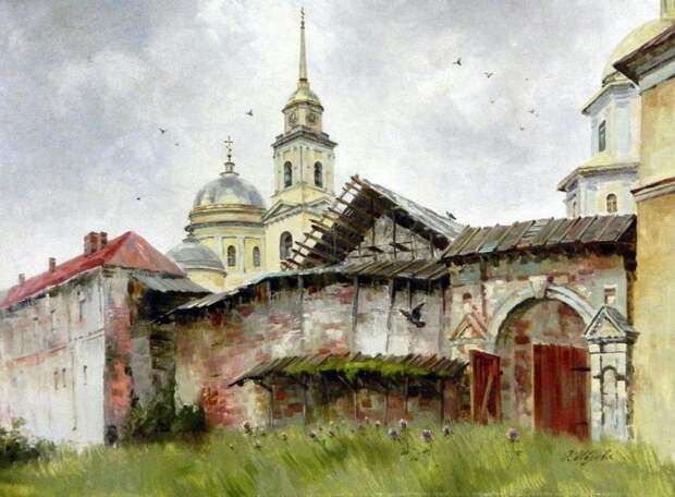 Акварели старинных русских городов Ольги Ивлевой