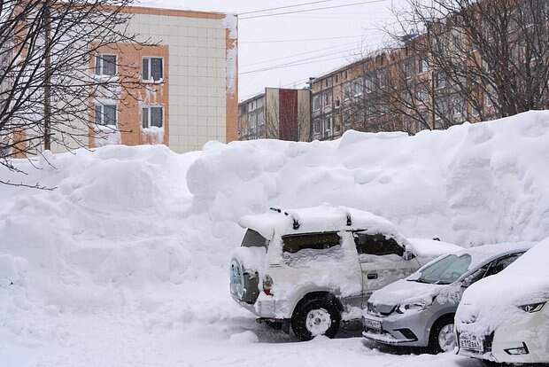 Названы регионы России с самыми высокими сугробами