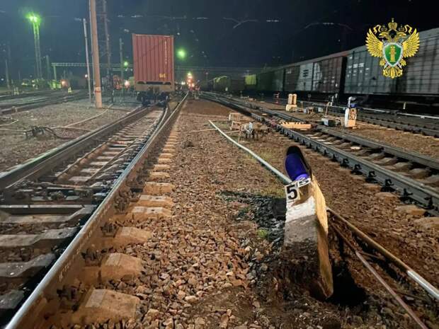 Вагон со стройматериалами сошел с рельсов в Челябинской области