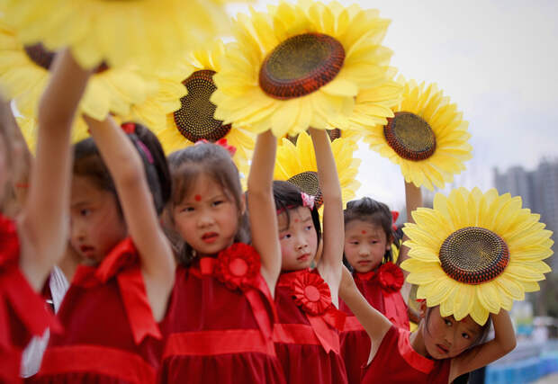 Китаянки на празднике Дети Мира, подборка, подборка фото, фото