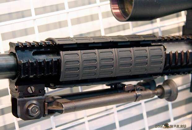 Цевье и сошки снайперской винтовки ВС-8