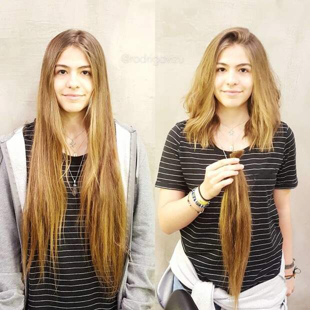 До и после: как одна лишь стрижка способна кардинально преобразить человека волосы, стрижка