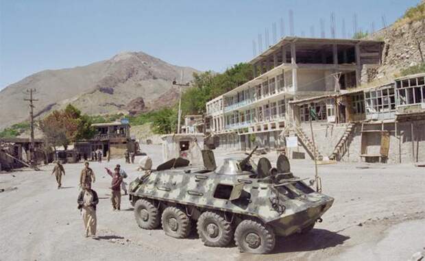 На фото: война в Афганистане, 1997 год.