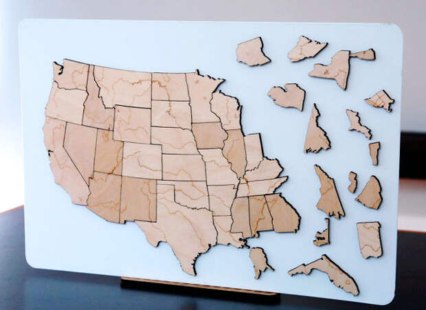 Usa Magnet Map