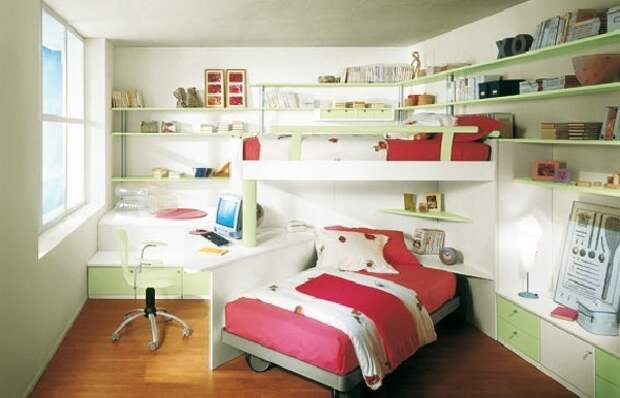 Обстановка в детской комнате фото