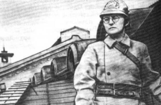 Шостакович в пожарной дружине, Ленинград, 1941 год РИА «Новости»