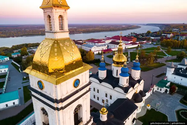 Тобольск с высоты: фотоистория бывшей столицы Сибири