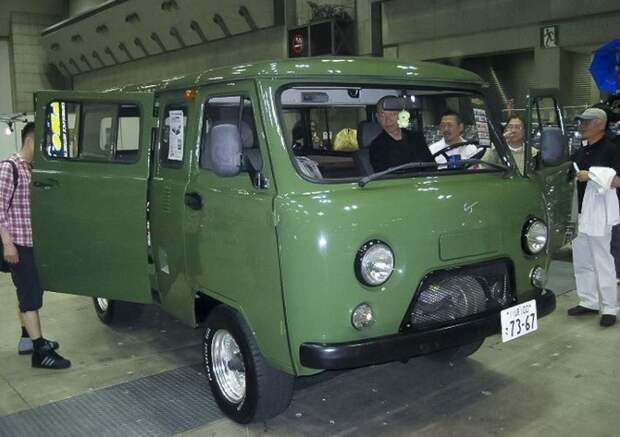 Как японцы превращают местные автомобили в "Буханки" авто, автомобили, буханка, тюнинг. автотюнинг, уаз, уаз буханка, япония