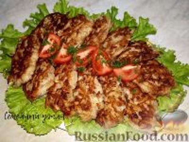 Фото к рецепту: Драники с мясом (ленивые колдуны)