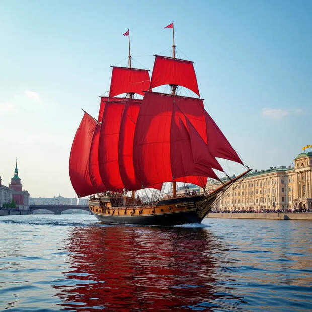 Петербург готовится к "Алым парусам": названа дата главного выпускного Петербурга