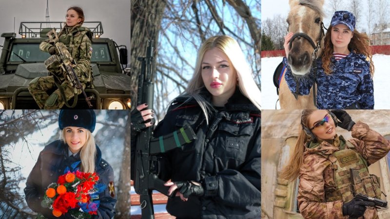 Красавицы из Росгвардии поразили британцев Красавицы из Росгвардии поразили британцев