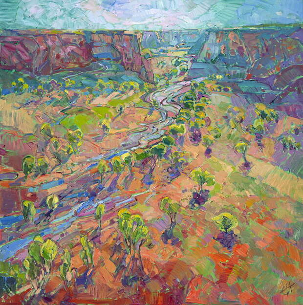 Импрессионизм в работах Erin Hanson
