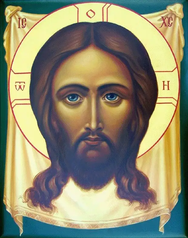 Икона с образом иисуса христа фото