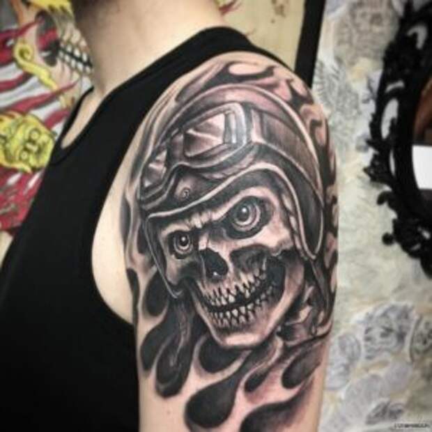 Тату «Череп» в идеологиях