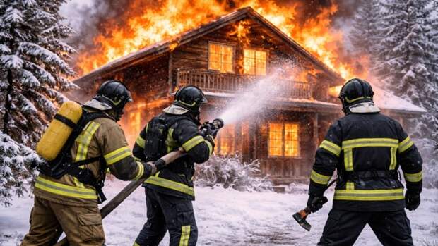 Неправильная эксплуатация печи стала причиной госпитализации жителя барнаульской Власихи