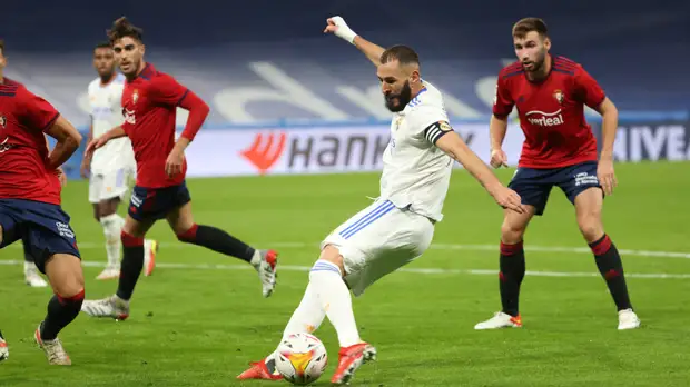 «Реал» сыграл вничью с «Осасуной» в матче Примеры