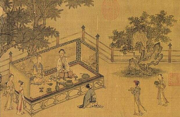 Изображение жителей Древнего Китая