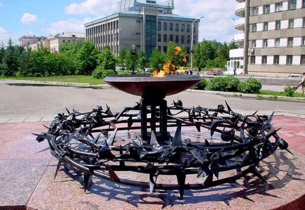 11. Барнаул Вечный огонь, мемориал, памятник, память, фото