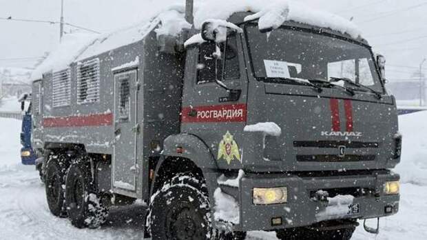 На помощь жителям Петропавловска-Камчатского пришла Росгвардия