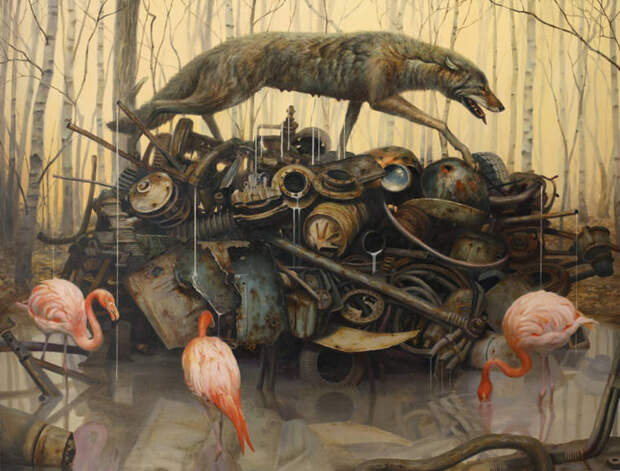 Сюрреалистические картины от Martin Wittfooth