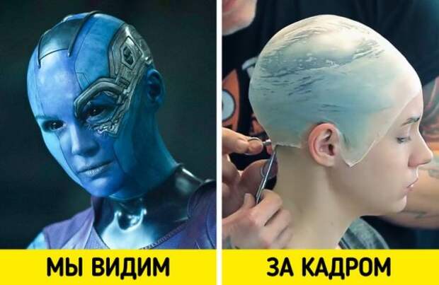 Занятные закадровые моменты со съемок известных фильмов и сериалов