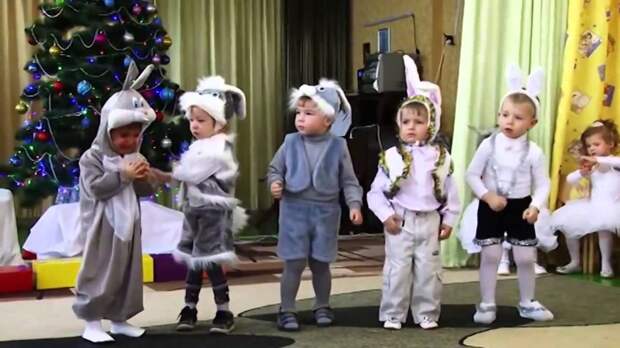 Картинки по запросу Танец мальчиков зайчиков - Новогодний Утренник в детском саду #ТанецМальчиковЗайчиков