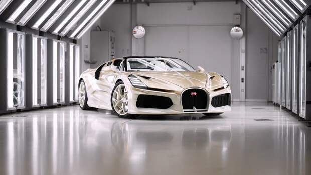 Представлен Bugatti W16 Mistral La Perle Rare