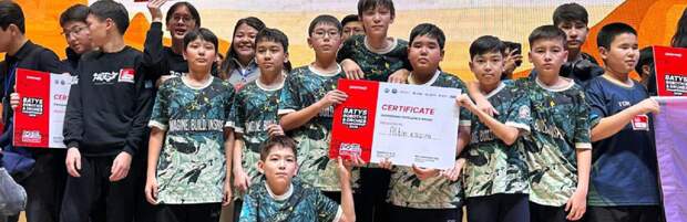 Названы победители чемпионата по робототехнике в Мангистау