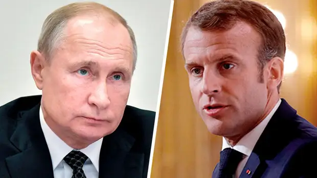 BFMTV: Макрон проводит переговоры с Путиным и Шольцем