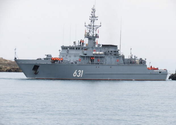 В Севастополь прибыл новейший корабль противоминной обороны «Георгий Курбатов»