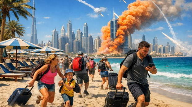 Пир во время чумы. Рассказы русских, застрявших в Дубае: туристы танцуют, а с неба падают ракеты