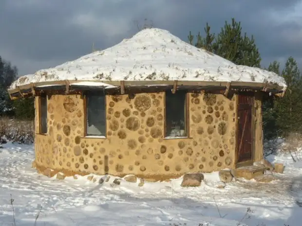 Дом Из Глиночурки Фото Внутри И Снаружи