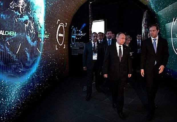 Посещение российского павильона на выставке «Астана ЭКСПО-2017»