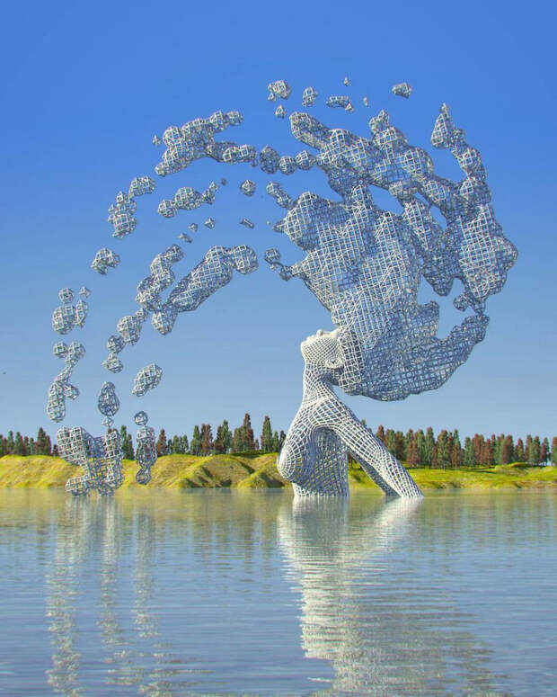 10 невероятных скульптур Чада Найта, которых не существует на самом деле