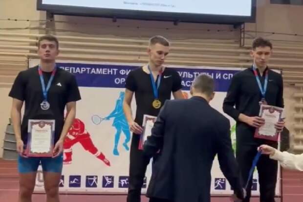 Тамбовский легкоатлет совершил золотой дубль на всероссийских соревнованиях в Орле