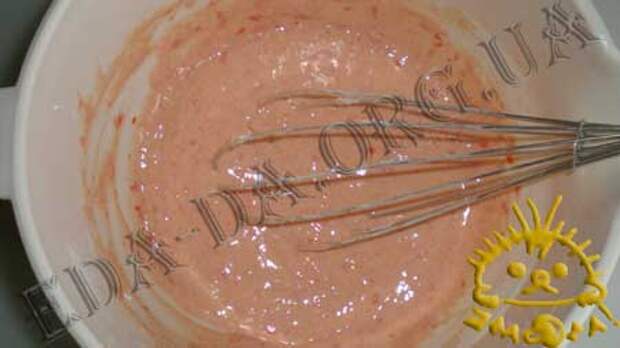 Кулинарные рецепты блюд с фото - Закусочные томатные блинчики с печенью трески, пошаговое фото 4