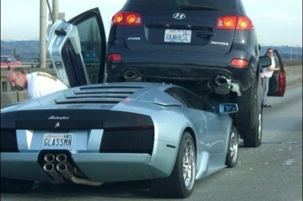 Подборочка смешных и нелепых авто-аварий Подборочка смешных и нелепых авто-аварий авто, авто приколы, фото, юмор