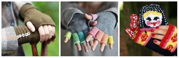 Как носить перчатки: без пальчиков