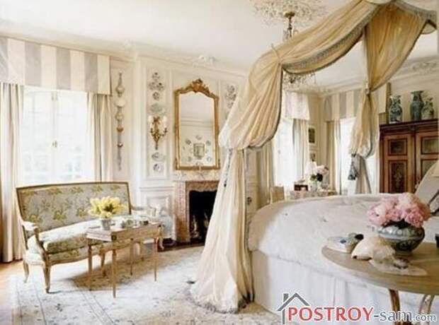 Красивая классическая спальня