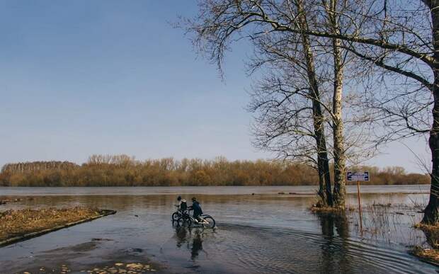 Вода в Оке к утру 18 марта поднялась еще на 8 см