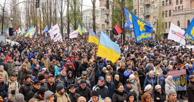 В Киеве начались акции протестов